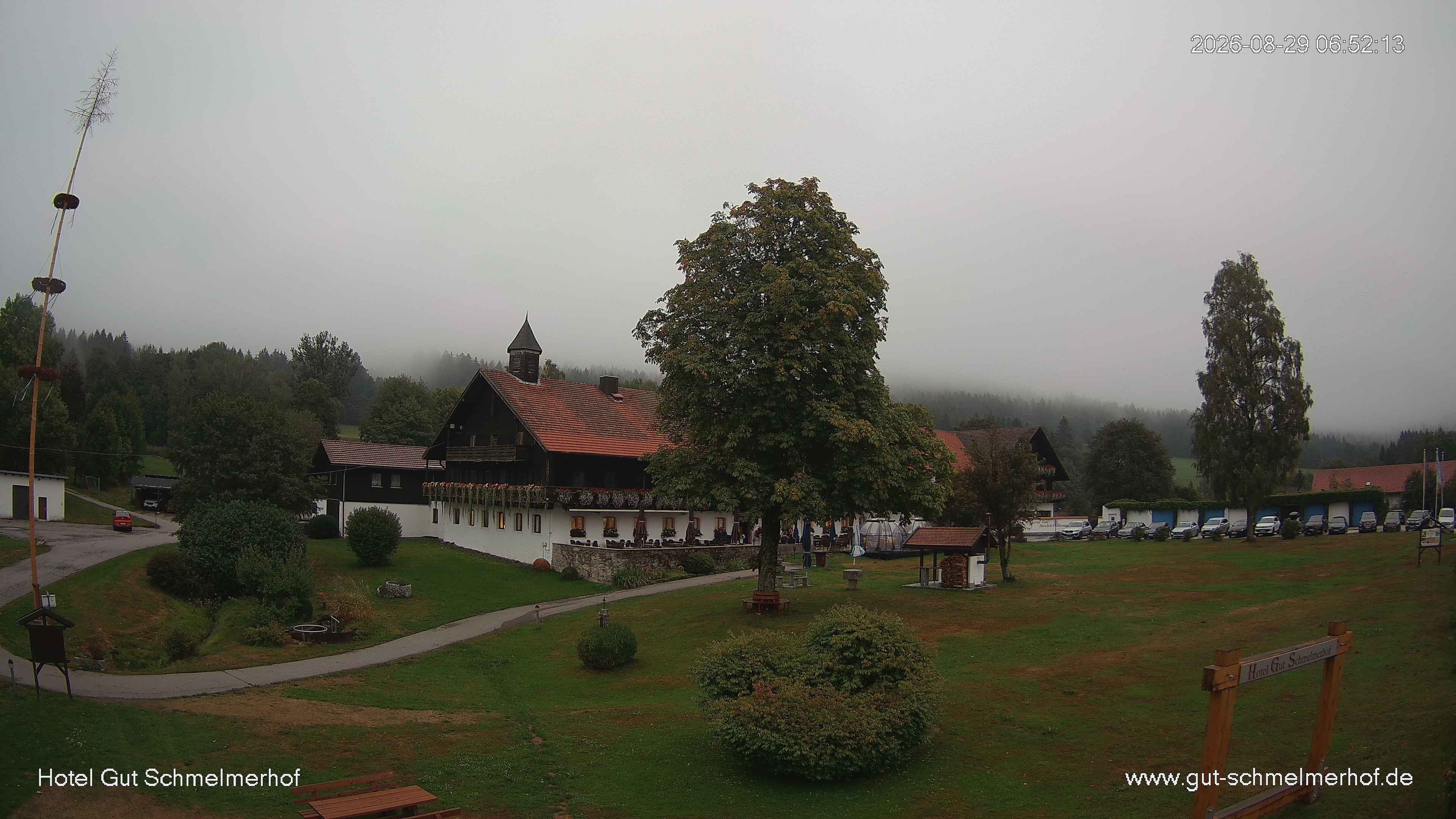 Archived image Webcam St. Englmar, hotel Gut Schmelmerhof