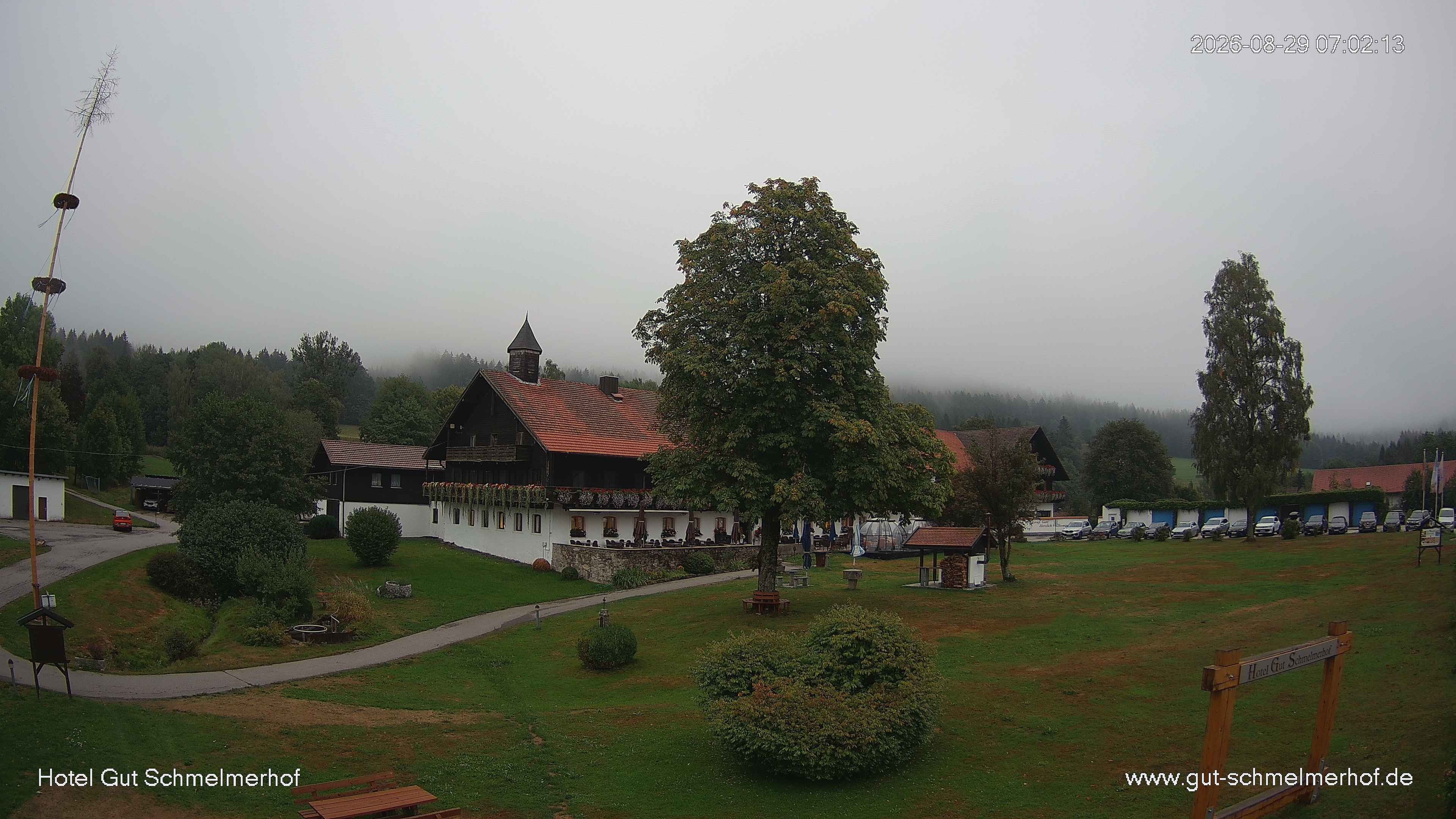 Archived image Webcam St. Englmar, hotel Gut Schmelmerhof