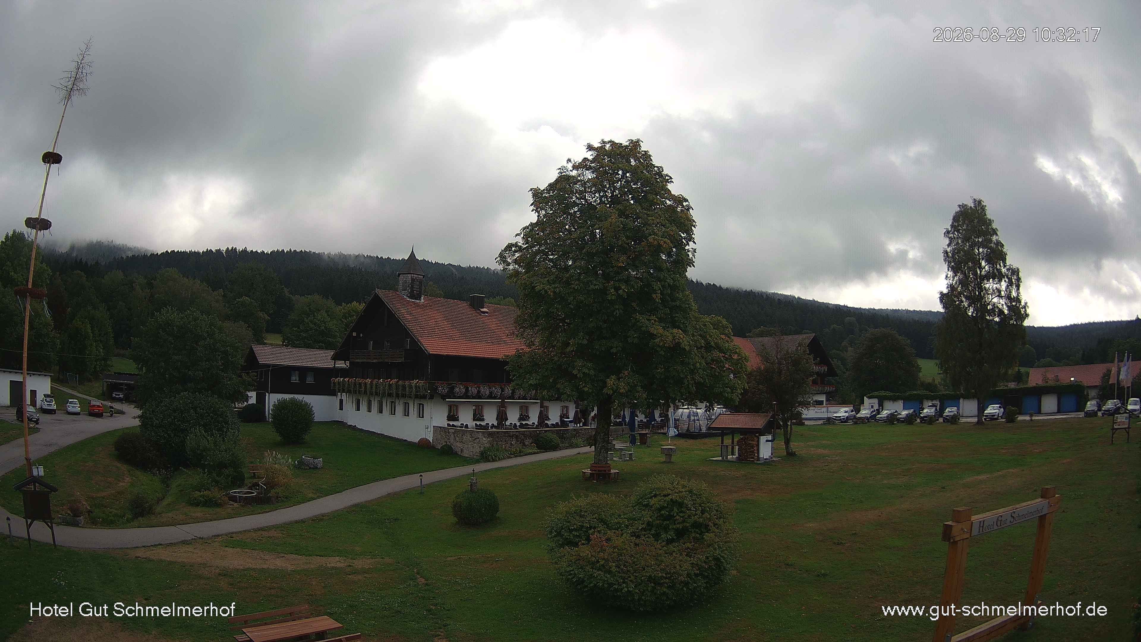 Archived image Webcam St. Englmar, hotel Gut Schmelmerhof