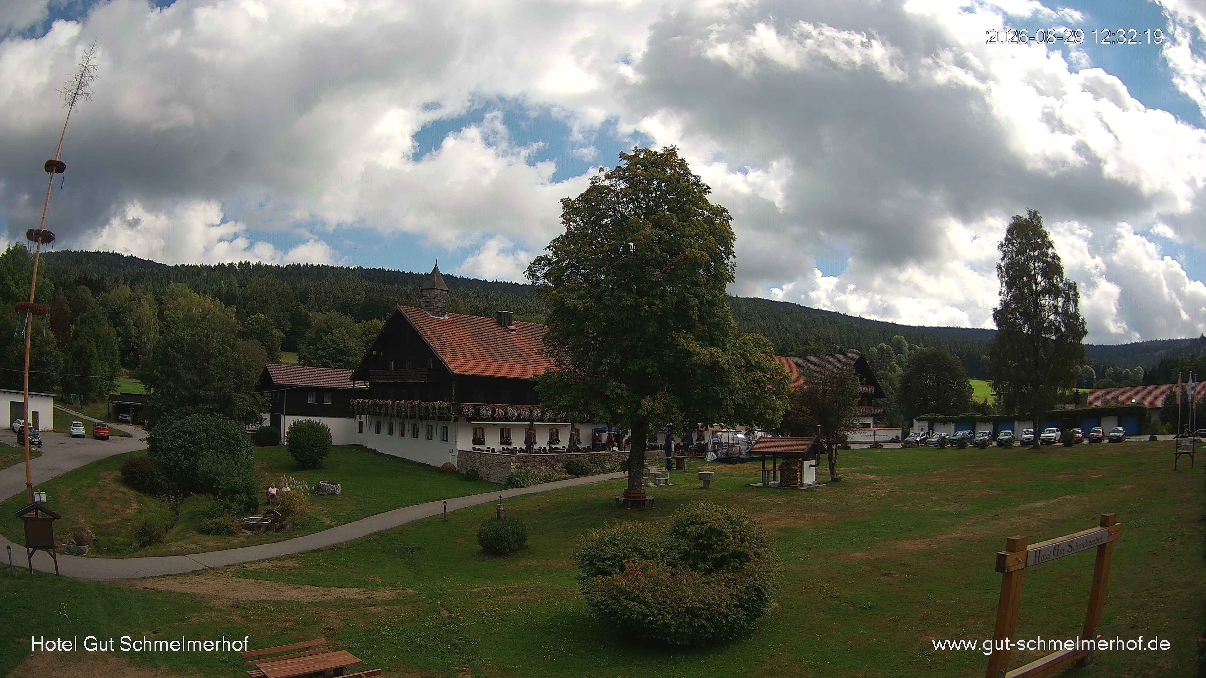 Archived image Webcam St. Englmar, hotel Gut Schmelmerhof
