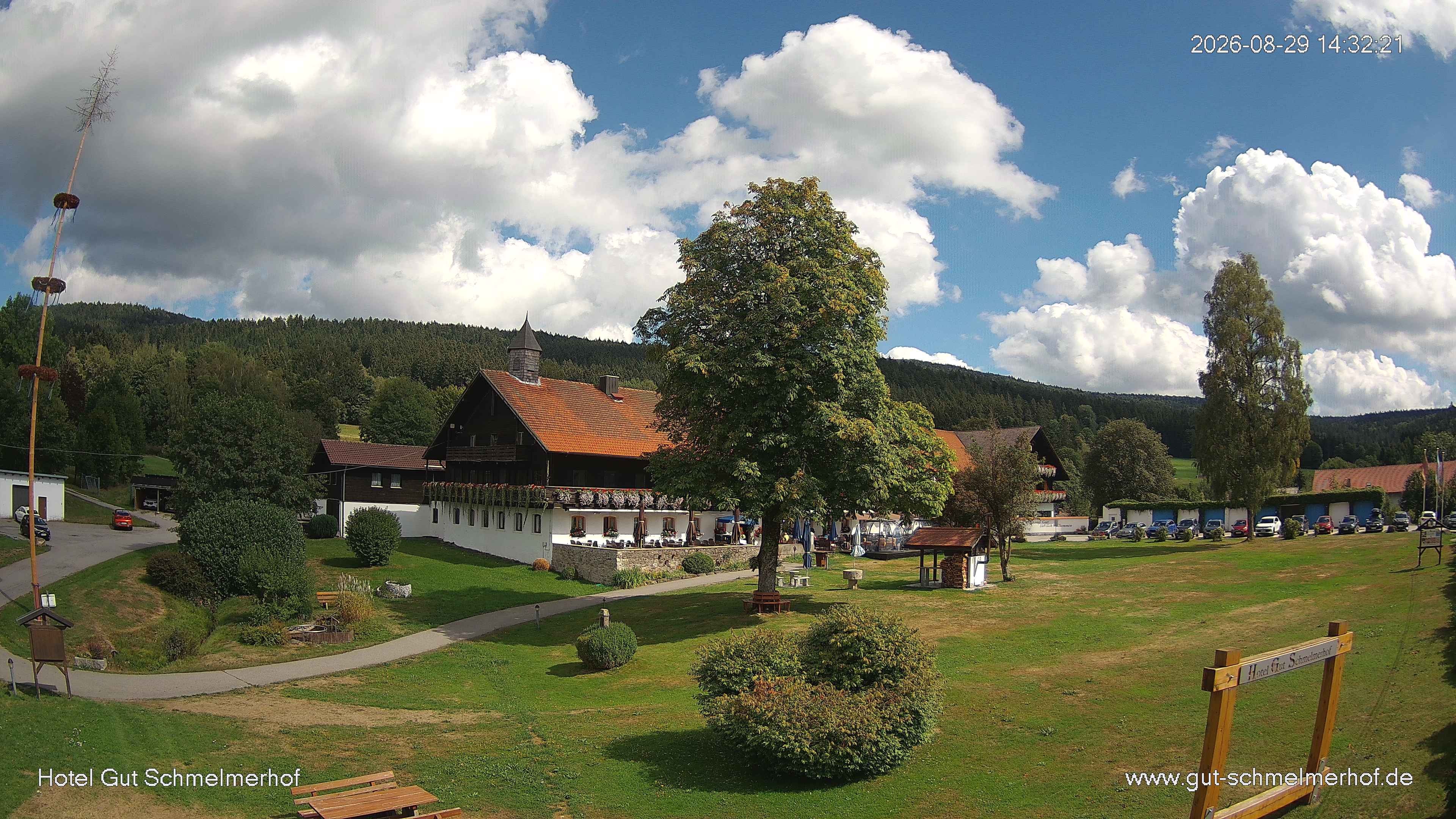Archived image Webcam St. Englmar, hotel Gut Schmelmerhof