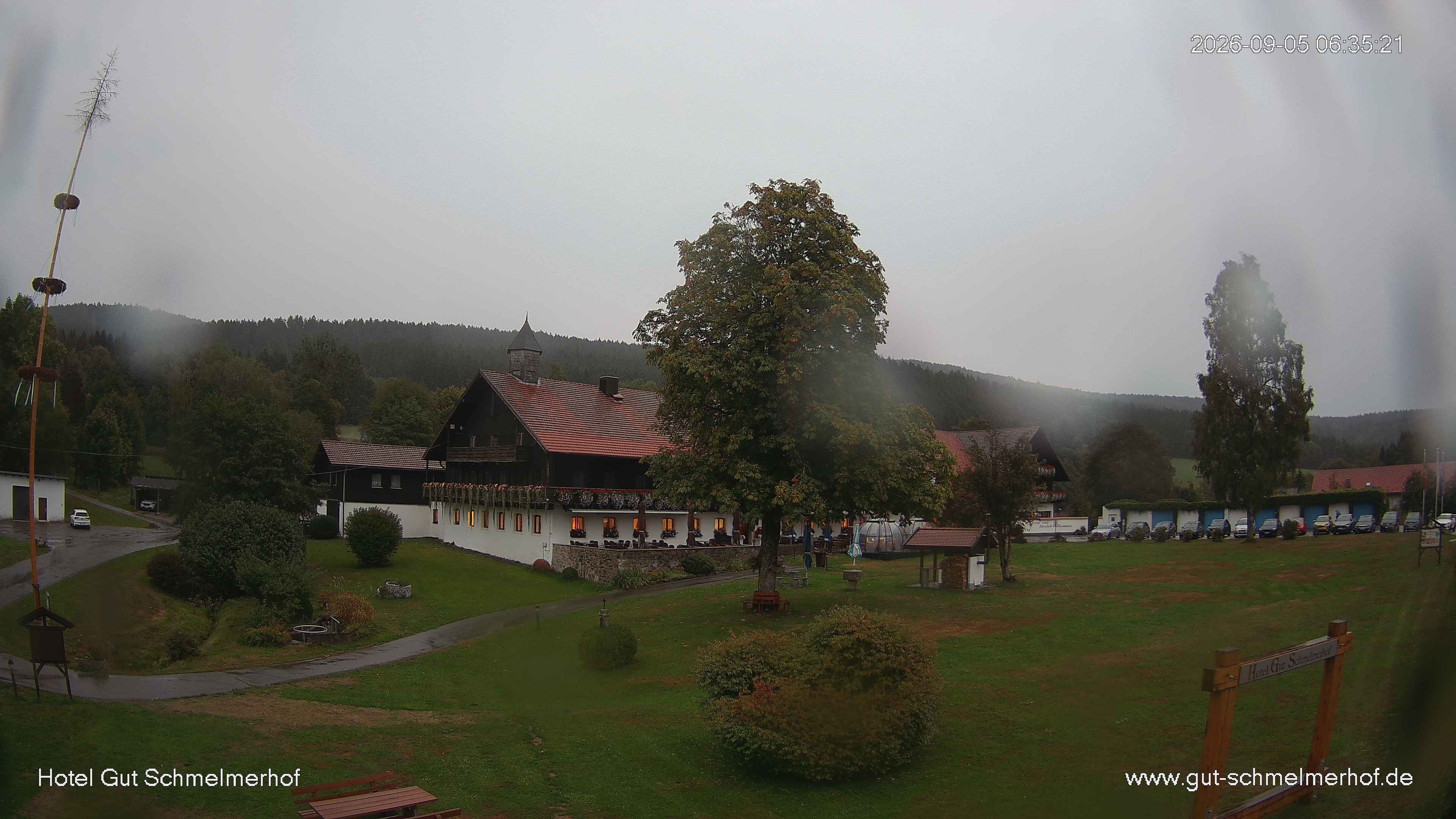 Archiv Foto Webcam  St. Englmar - Hotel Gut Schmelmerhof