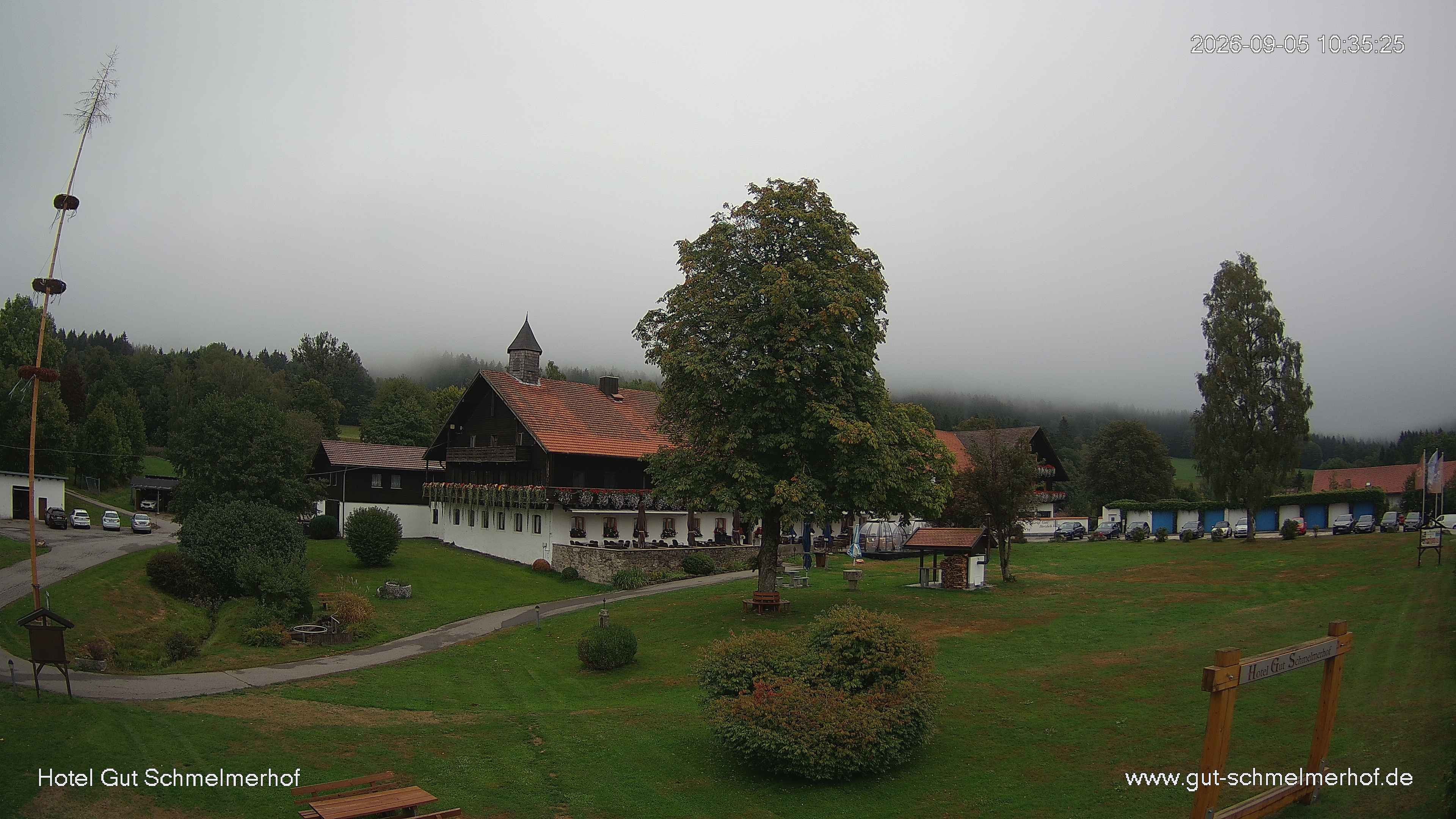 Archiv Foto Webcam  St. Englmar - Hotel Gut Schmelmerhof