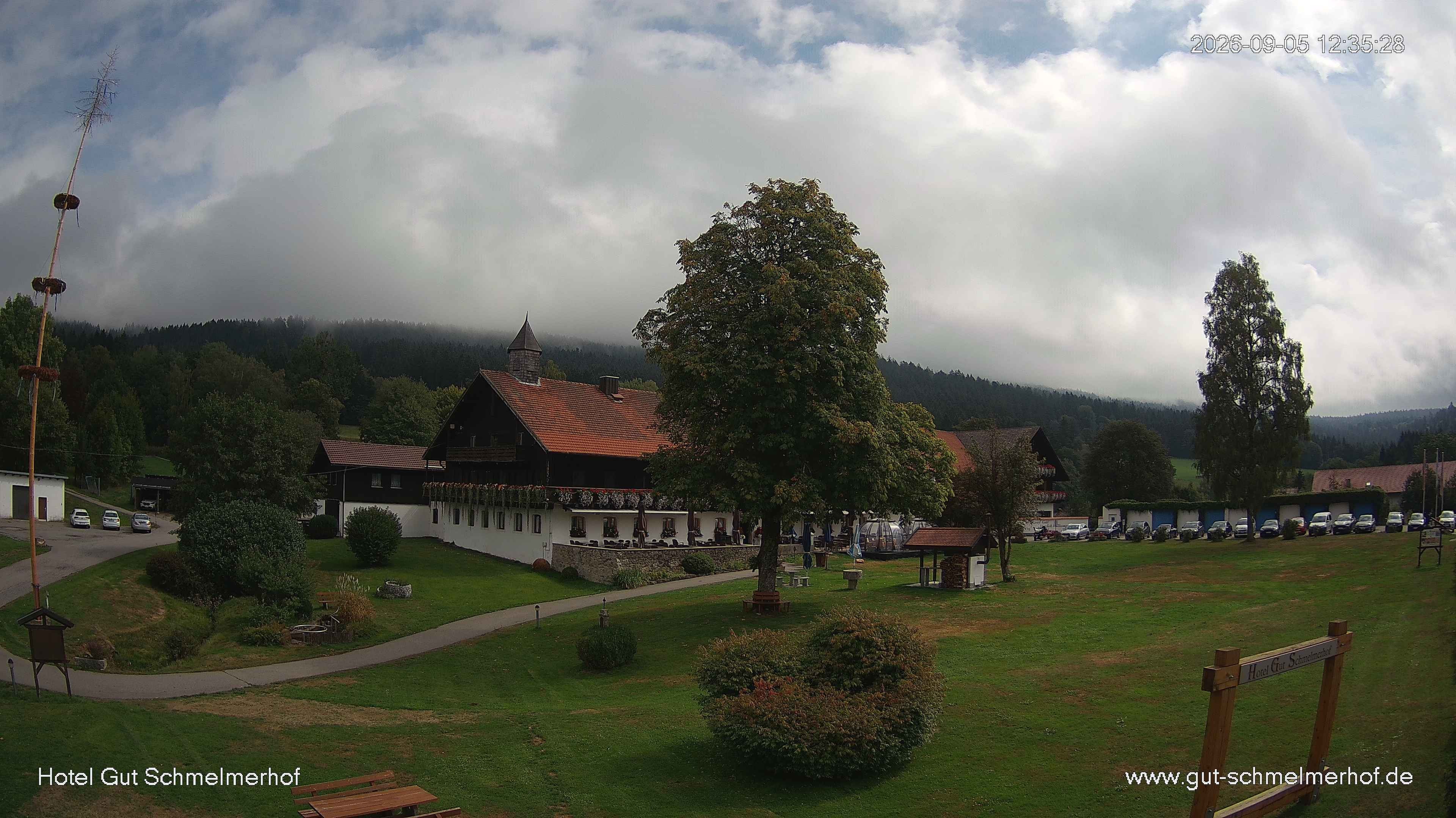 Archiv Foto Webcam  St. Englmar - Hotel Gut Schmelmerhof