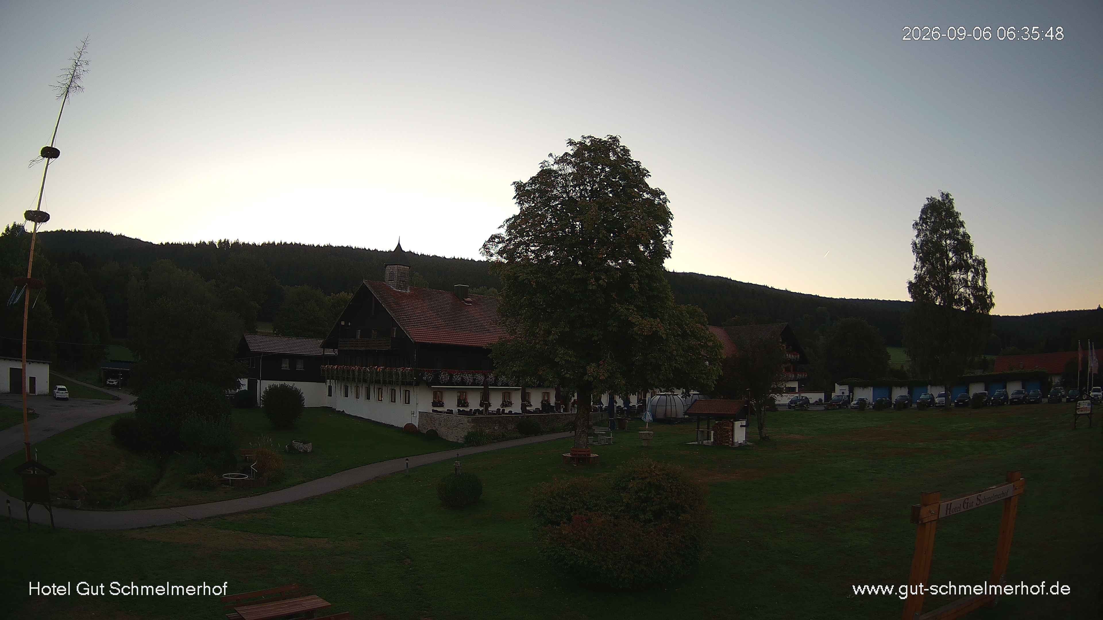Archiv Foto Webcam  St. Englmar - Hotel Gut Schmelmerhof