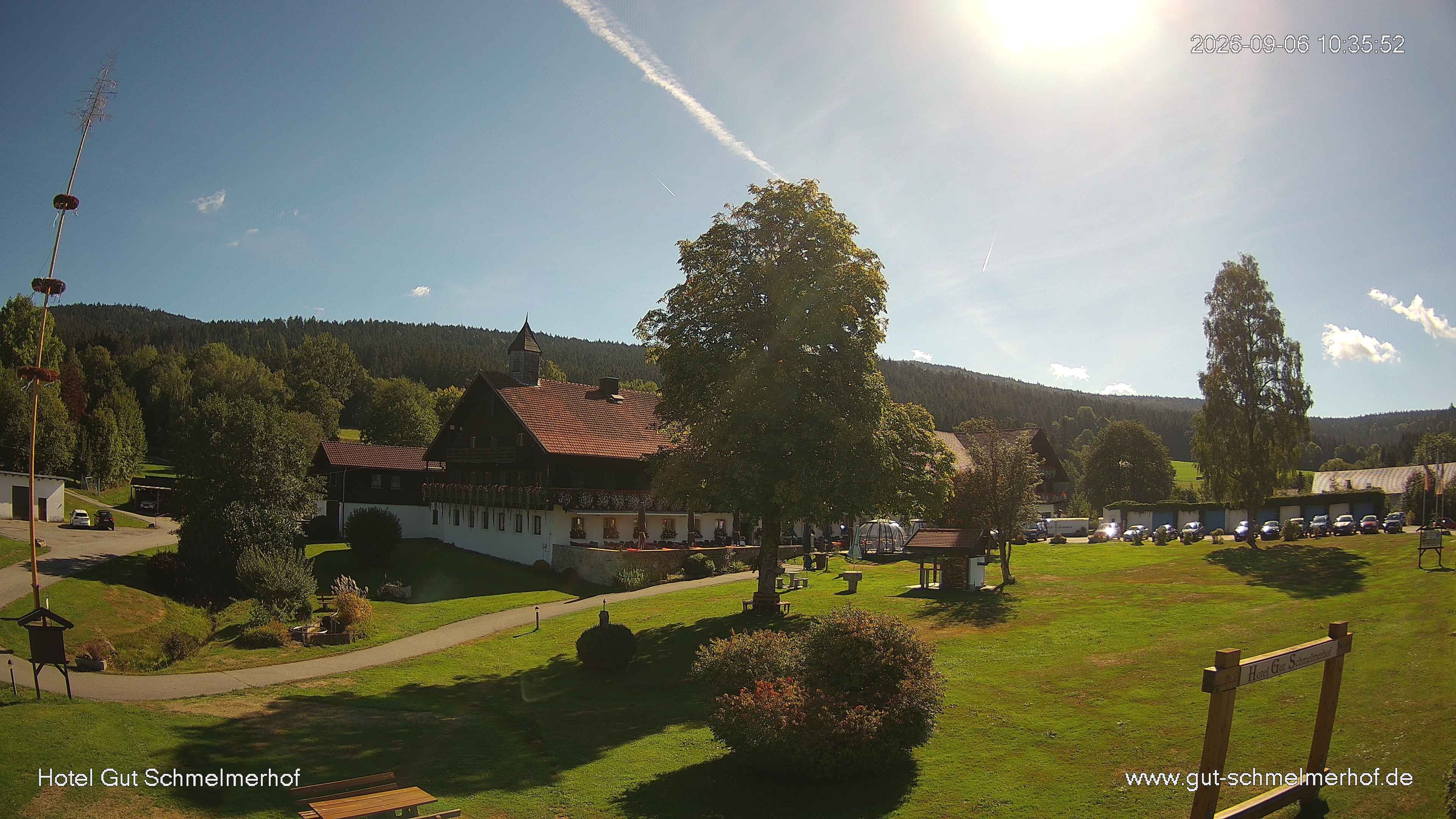 Archiv Foto Webcam  St. Englmar - Hotel Gut Schmelmerhof