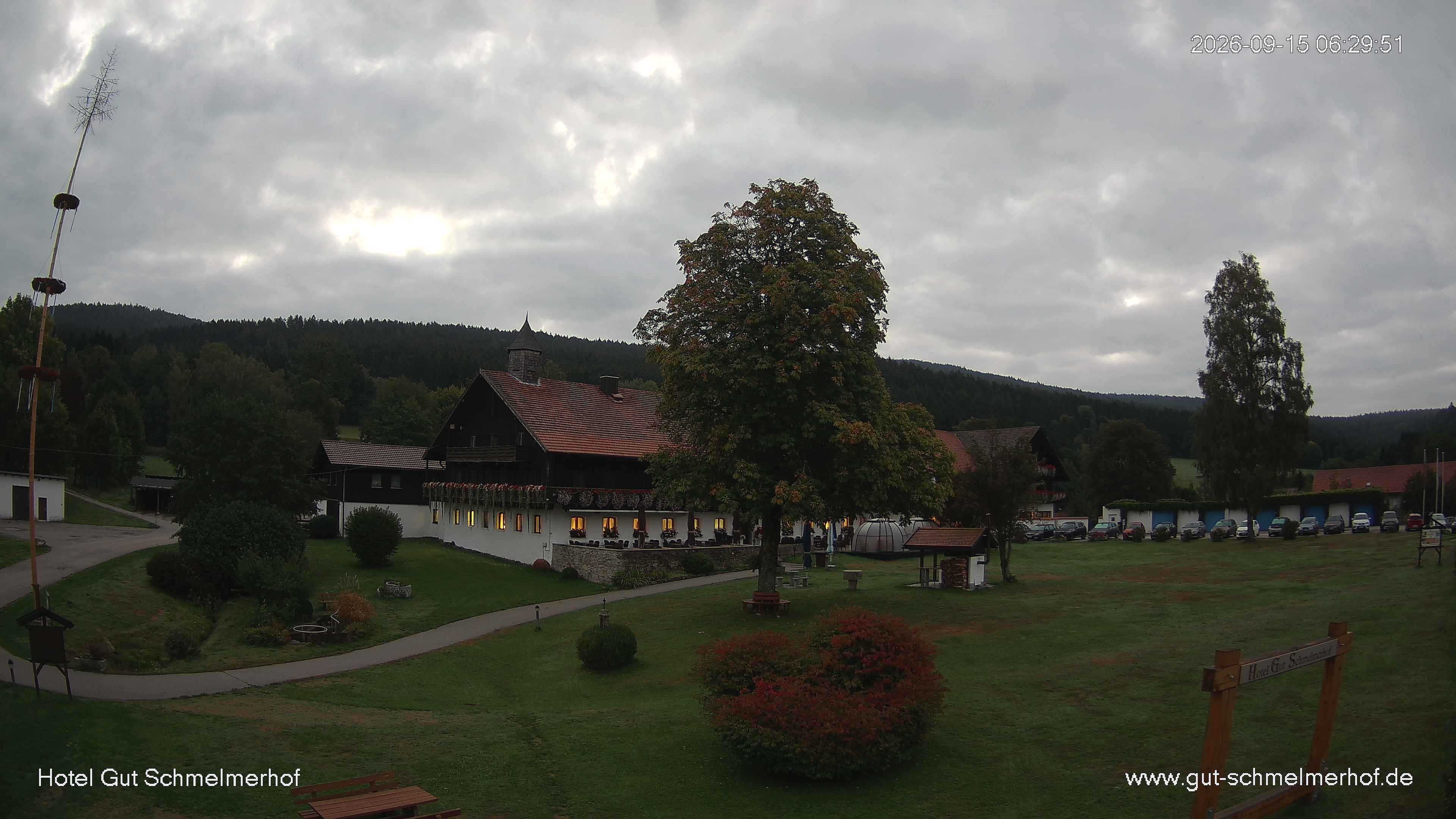 Archiv Foto Webcam  St. Englmar - Hotel Gut Schmelmerhof