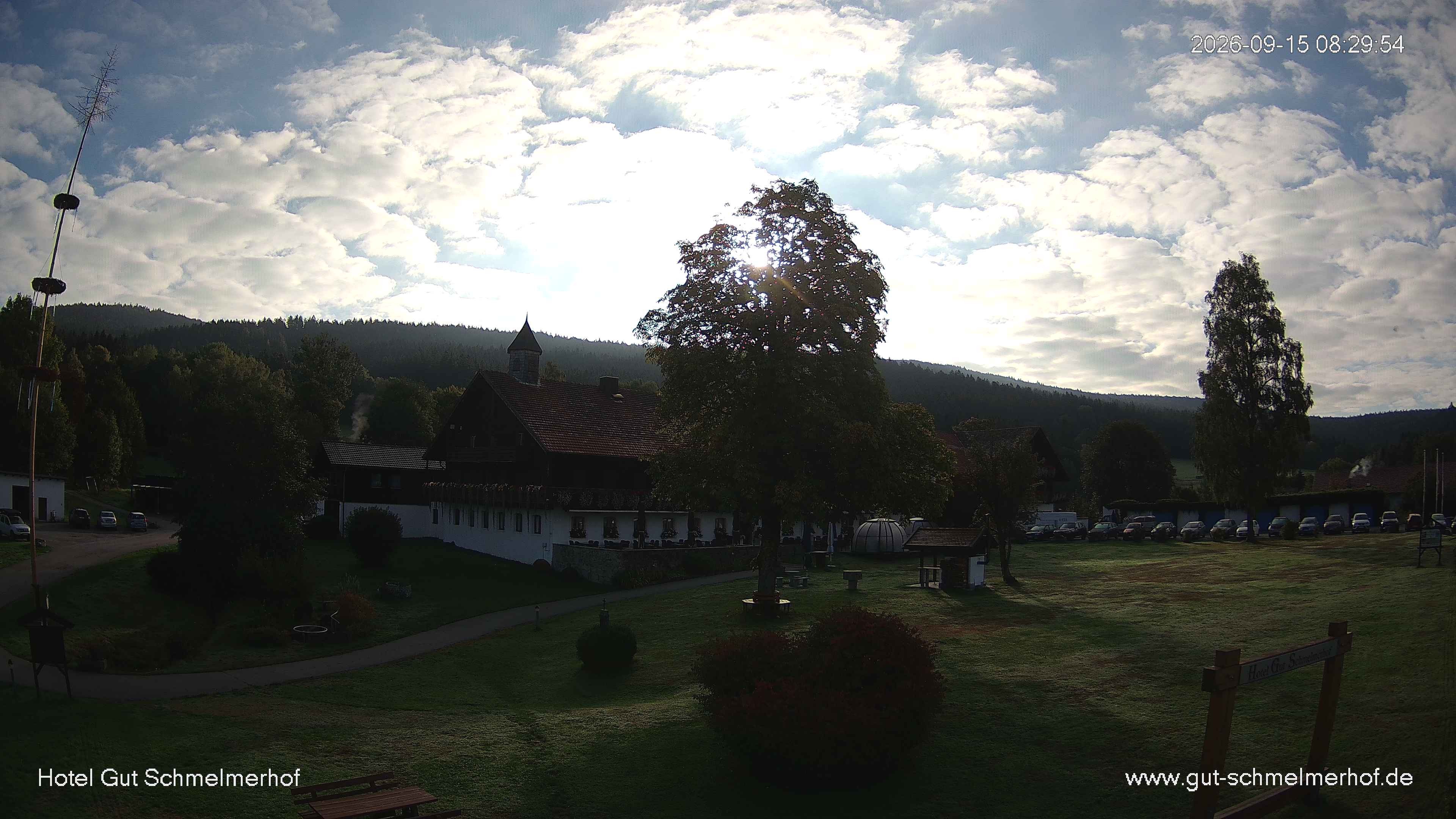 Archiv Foto Webcam  St. Englmar - Hotel Gut Schmelmerhof