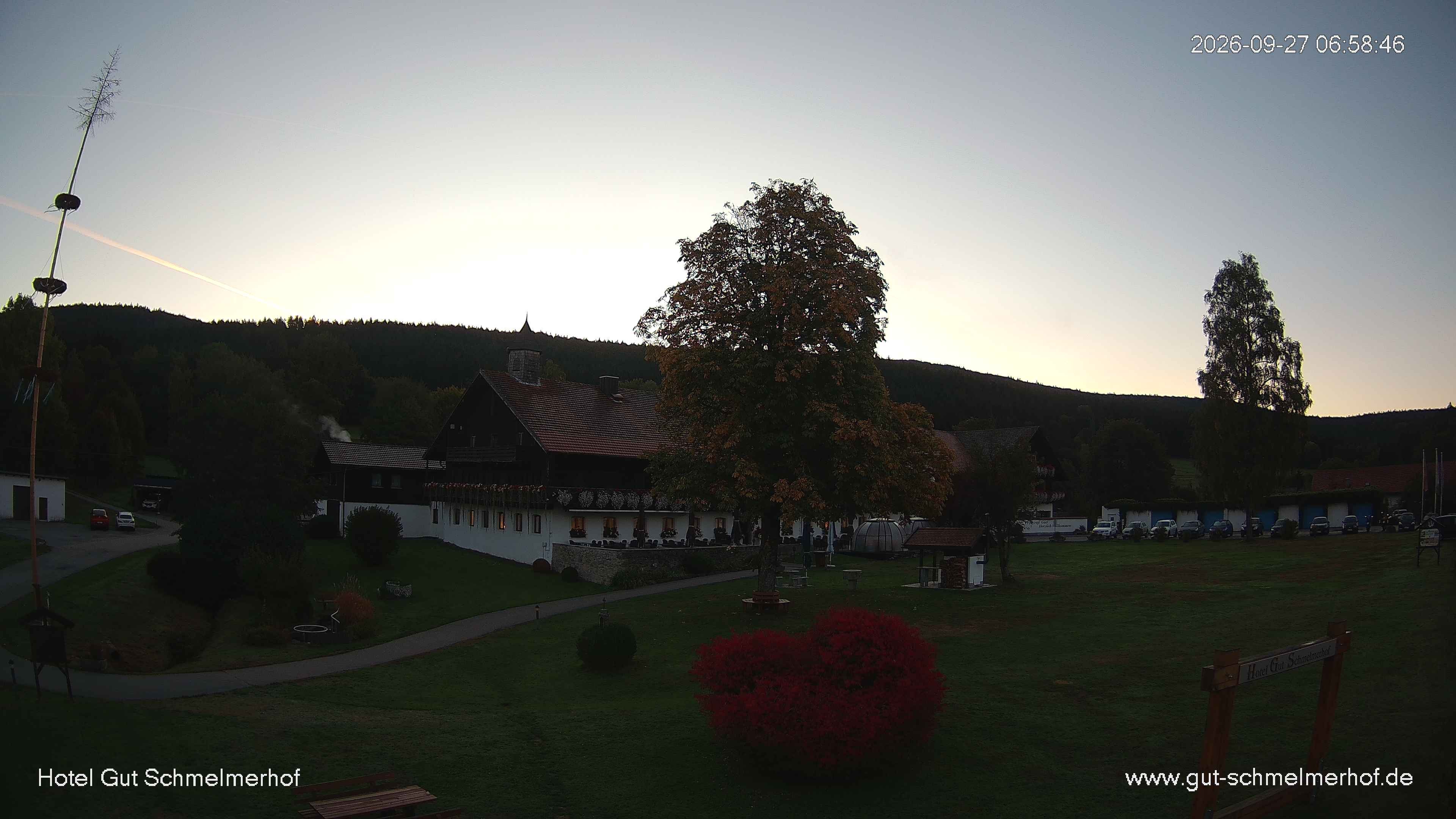 Archiv Foto Webcam  St. Englmar - Hotel Gut Schmelmerhof