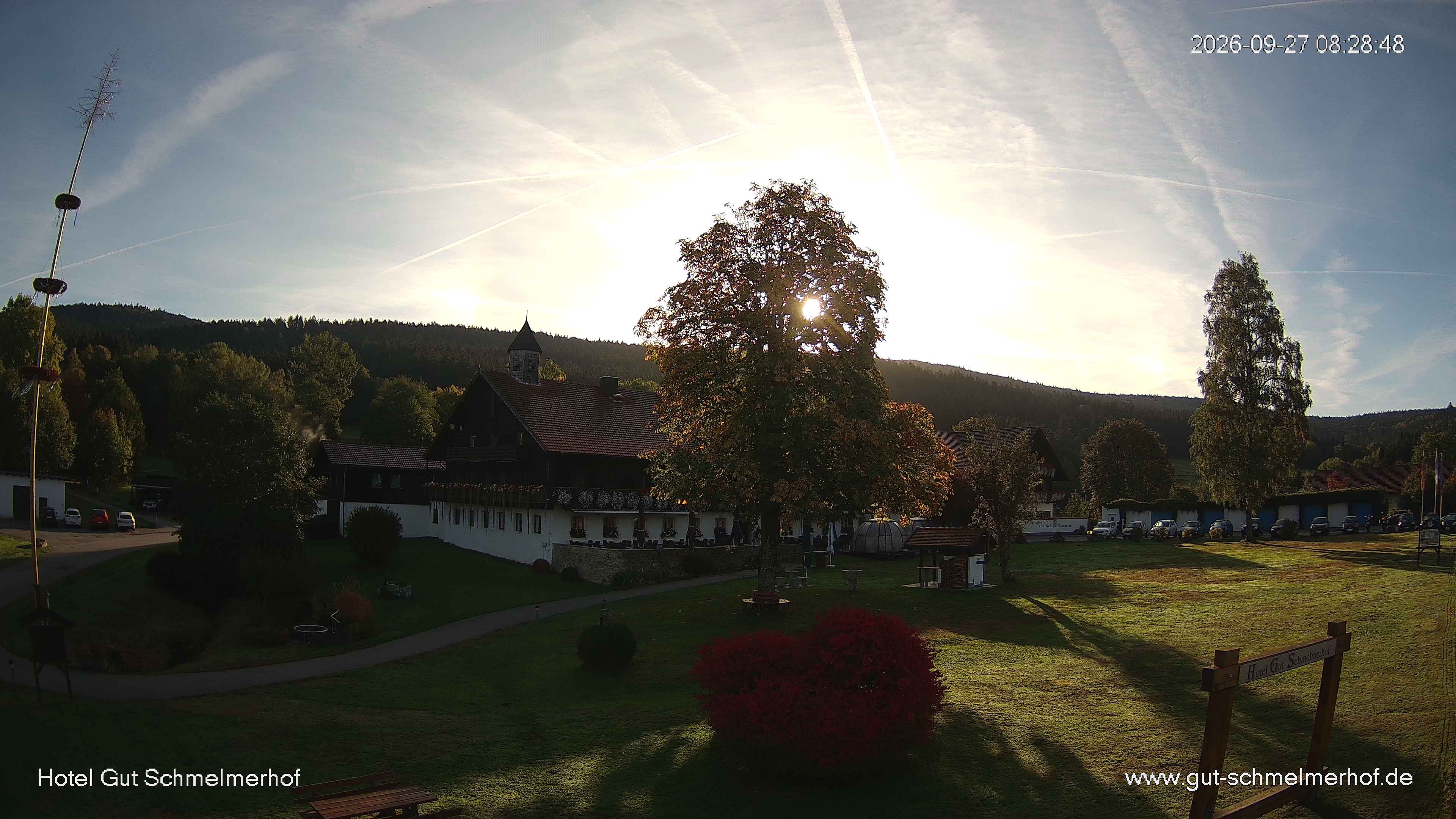 Archiv Foto Webcam  St. Englmar - Hotel Gut Schmelmerhof