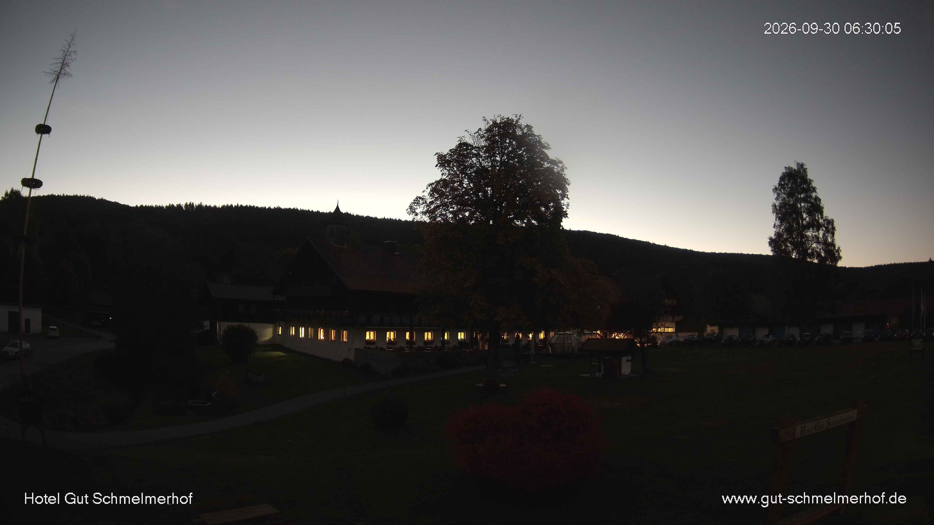 Archiv Foto Webcam  St. Englmar - Hotel Gut Schmelmerhof
