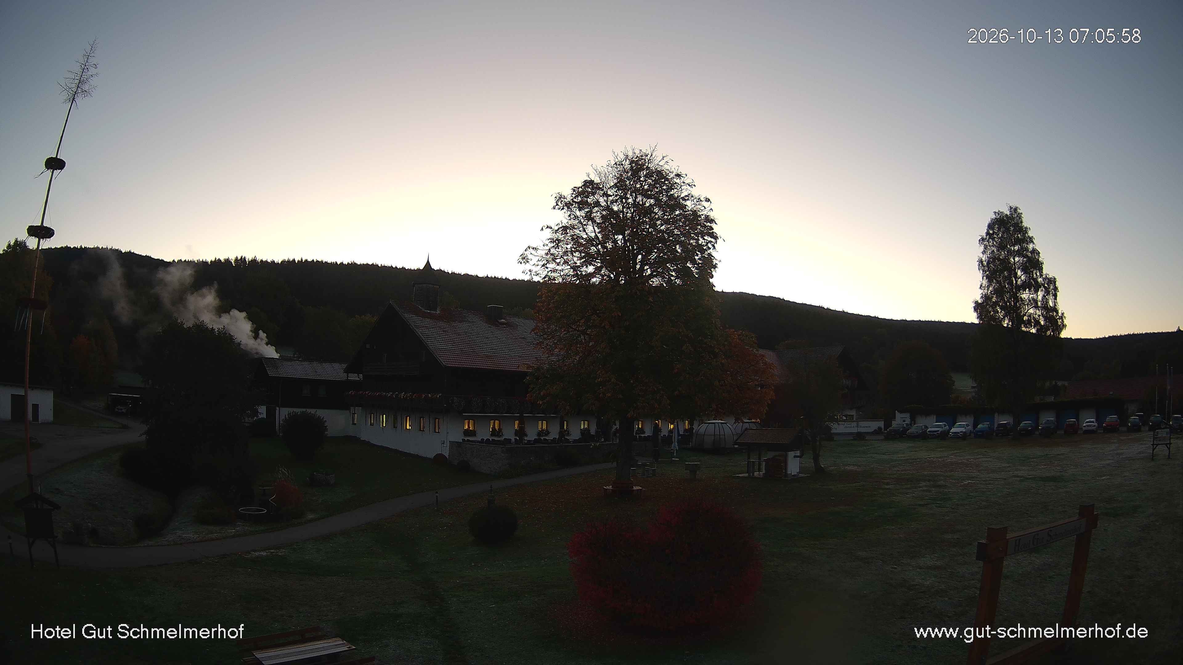 Archiv Foto Webcam  St. Englmar - Hotel Gut Schmelmerhof