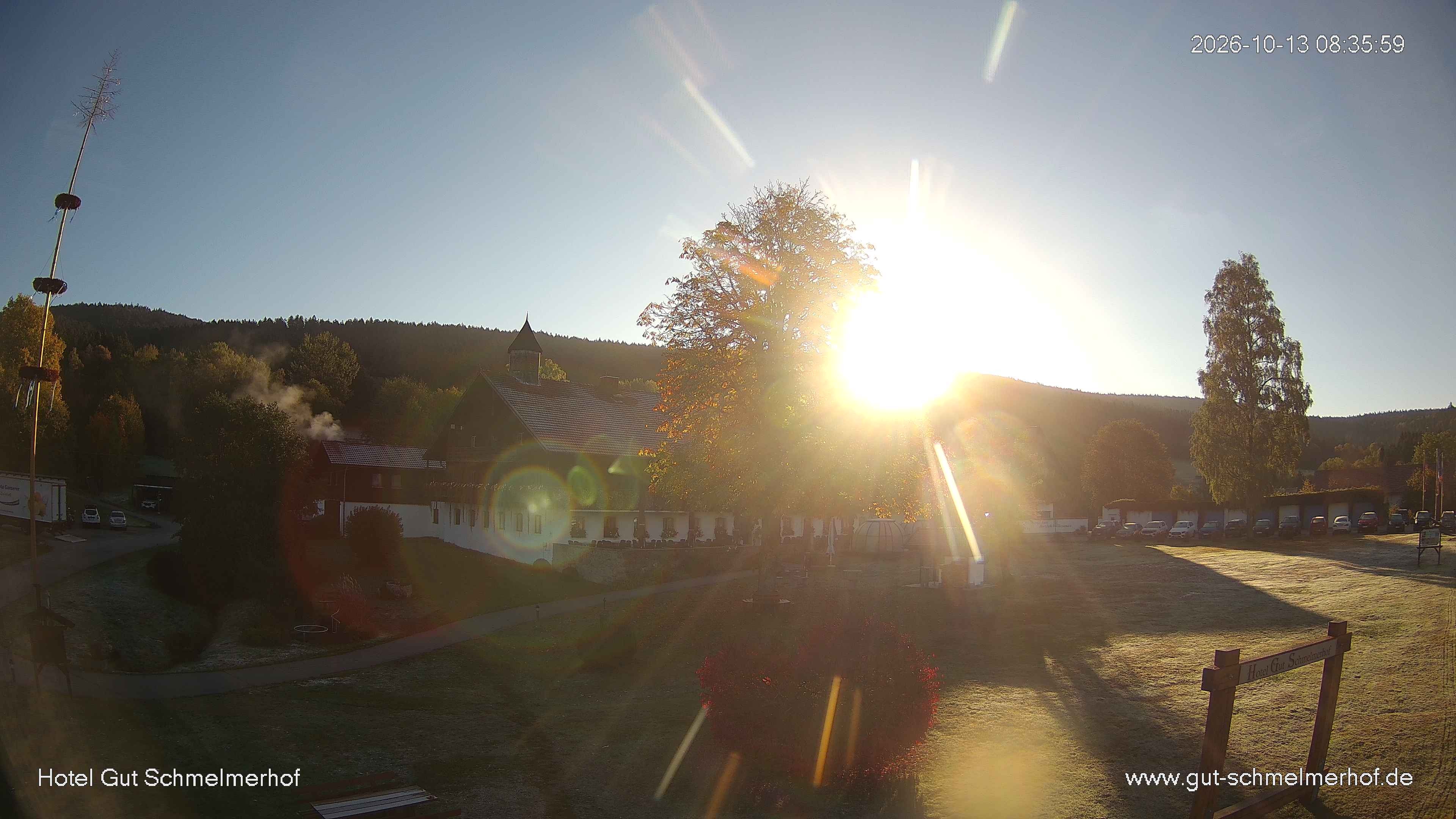 Archiv Foto Webcam  St. Englmar - Hotel Gut Schmelmerhof