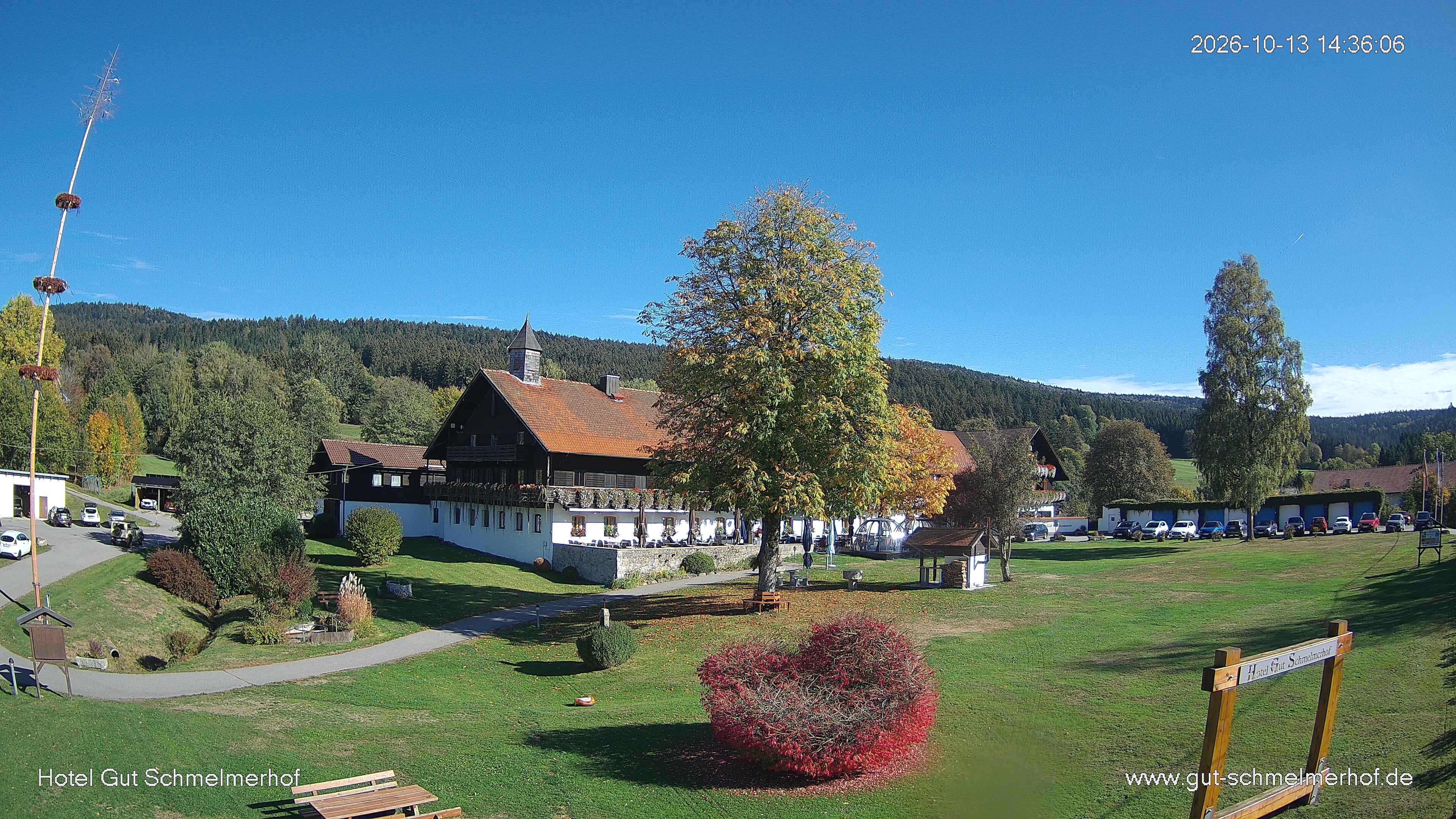 Archiv Foto Webcam  St. Englmar - Hotel Gut Schmelmerhof