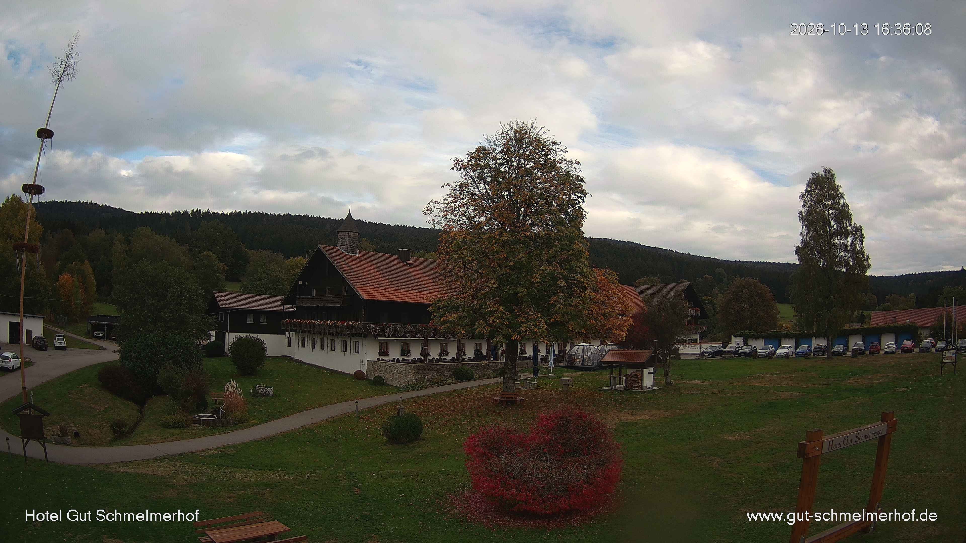 Archiv Foto Webcam  St. Englmar - Hotel Gut Schmelmerhof