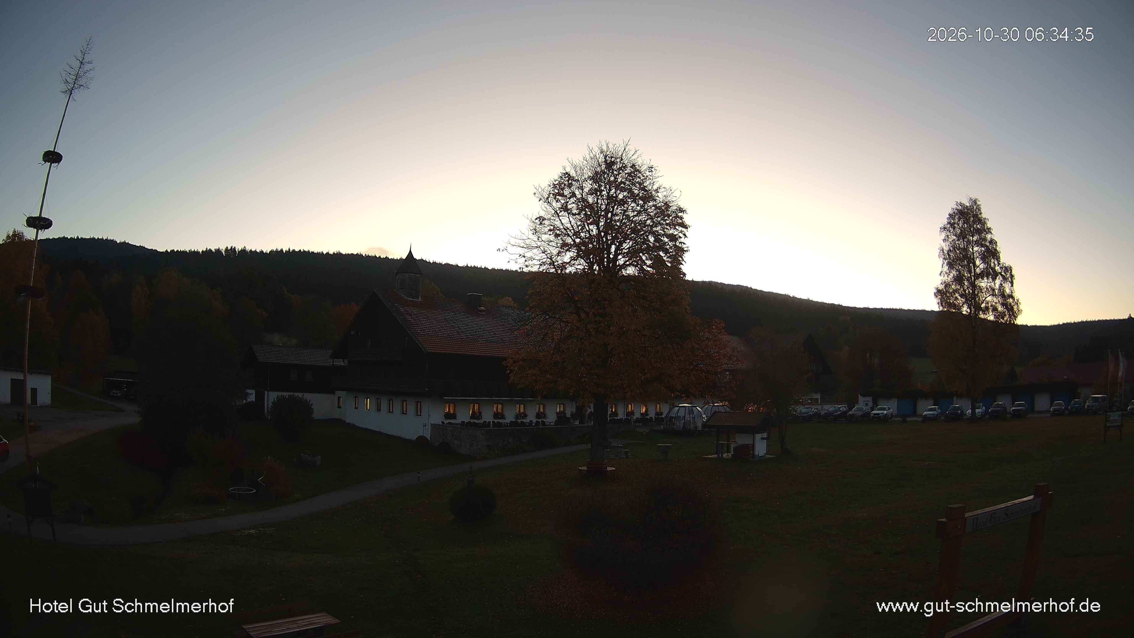 Archiv Foto Webcam  St. Englmar - Hotel Gut Schmelmerhof