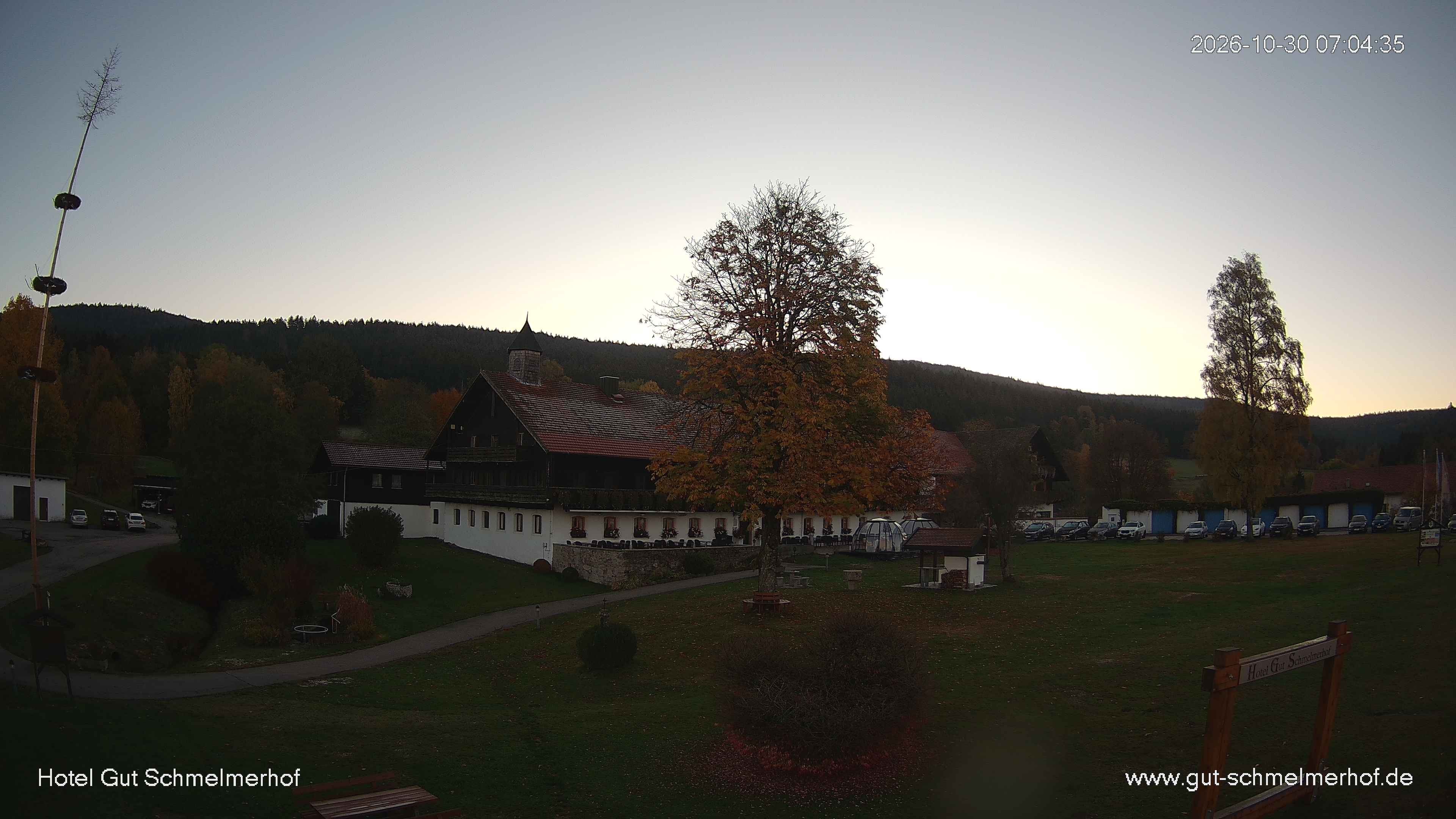 Archiv Foto Webcam  St. Englmar - Hotel Gut Schmelmerhof