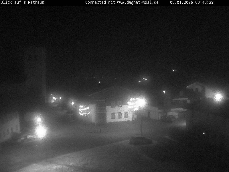 Archiv Foto Webcam Hunderdorf - Blick auf Pfarrkirche St. Nikolaus