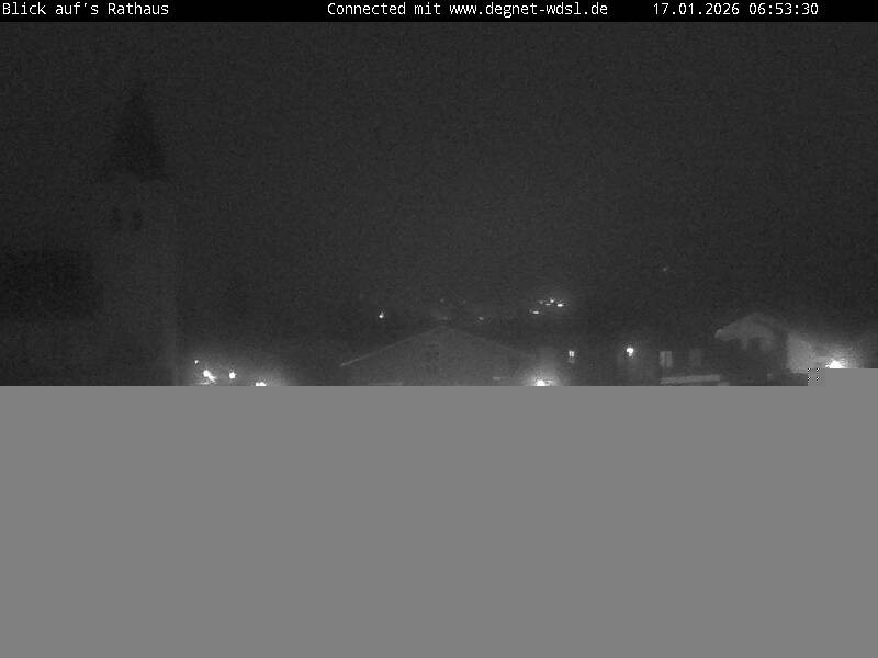 Archiv Foto Webcam Hunderdorf - Blick auf Pfarrkirche St. Nikolaus
