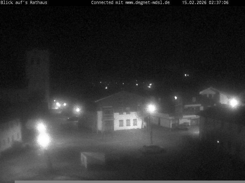 Archiv Foto Webcam Hunderdorf - Blick auf Pfarrkirche St. Nikolaus