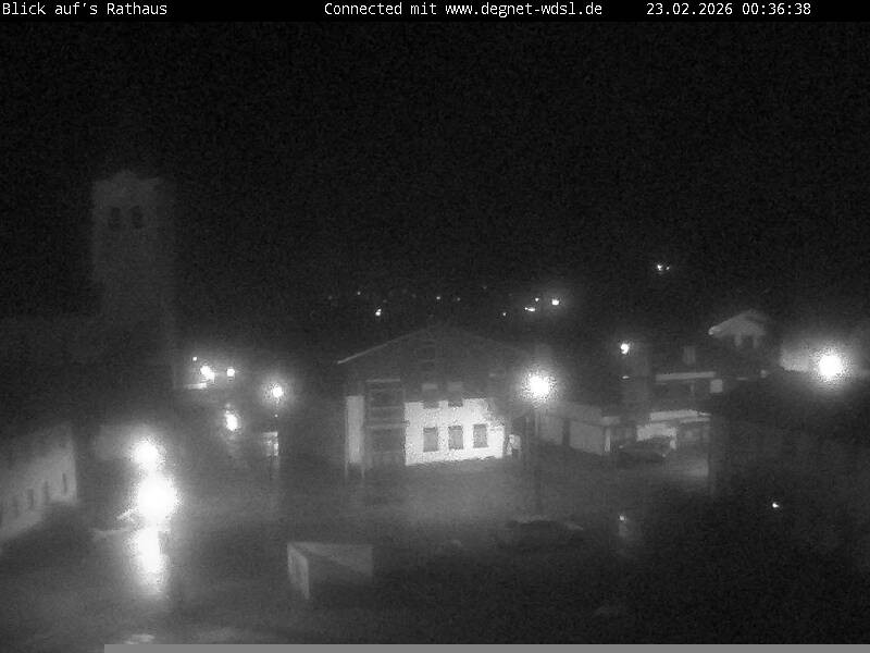 Archiv Foto Webcam Hunderdorf - Blick auf Pfarrkirche St. Nikolaus