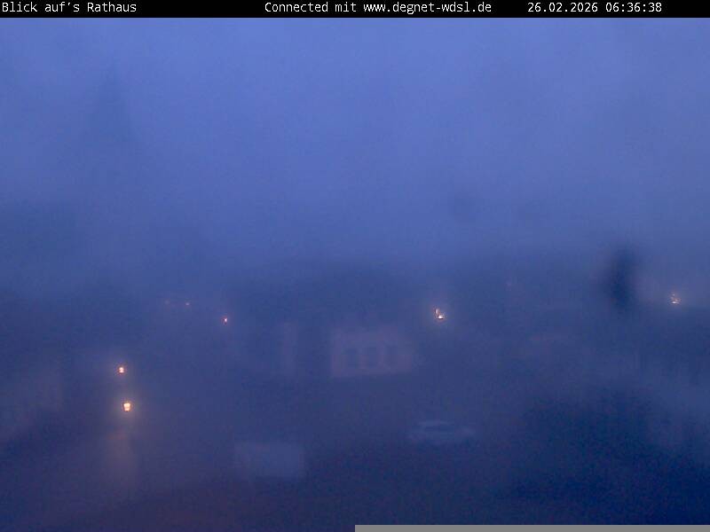 Archived image Webcam Hunderdorf - view towards church St. Nikolaus
