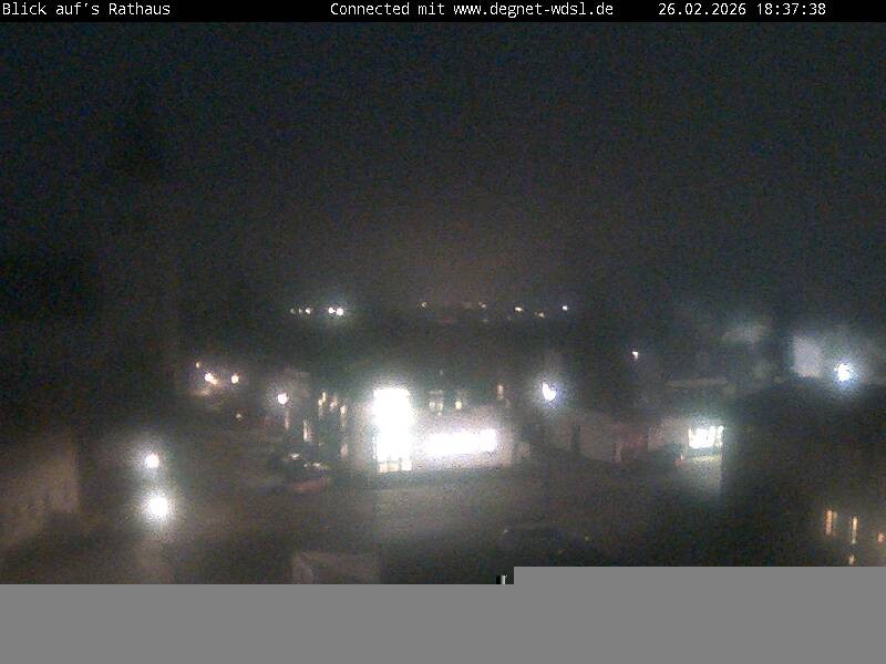 Archived image Webcam Hunderdorf - view towards church St. Nikolaus