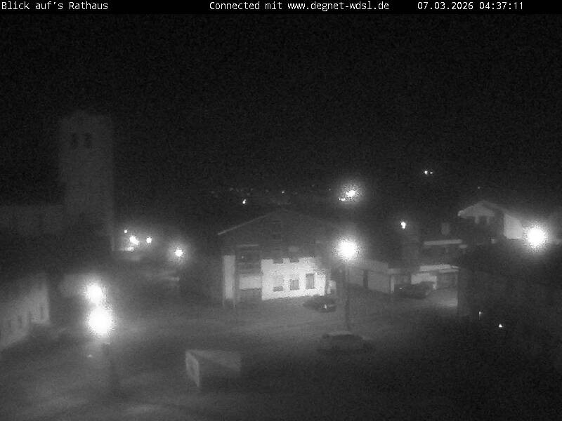 Archiv Foto Webcam Hunderdorf - Blick auf Pfarrkirche St. Nikolaus