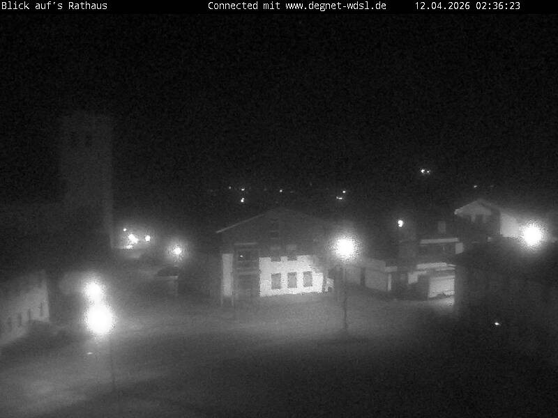 Archiv Foto Webcam Hunderdorf - Blick auf Pfarrkirche St. Nikolaus