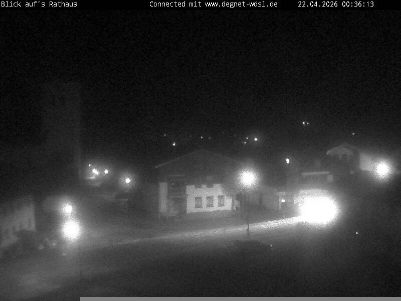 Archiv Foto Webcam Hunderdorf - Blick auf Pfarrkirche St. Nikolaus