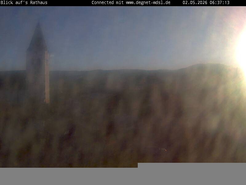 Archiv Foto Webcam Hunderdorf - Blick auf Pfarrkirche St. Nikolaus