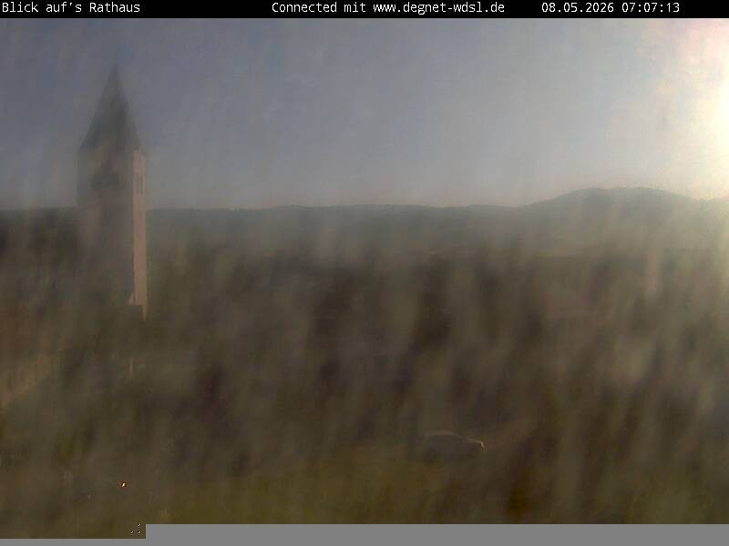 Archiv Foto Webcam Hunderdorf - Blick auf Pfarrkirche St. Nikolaus