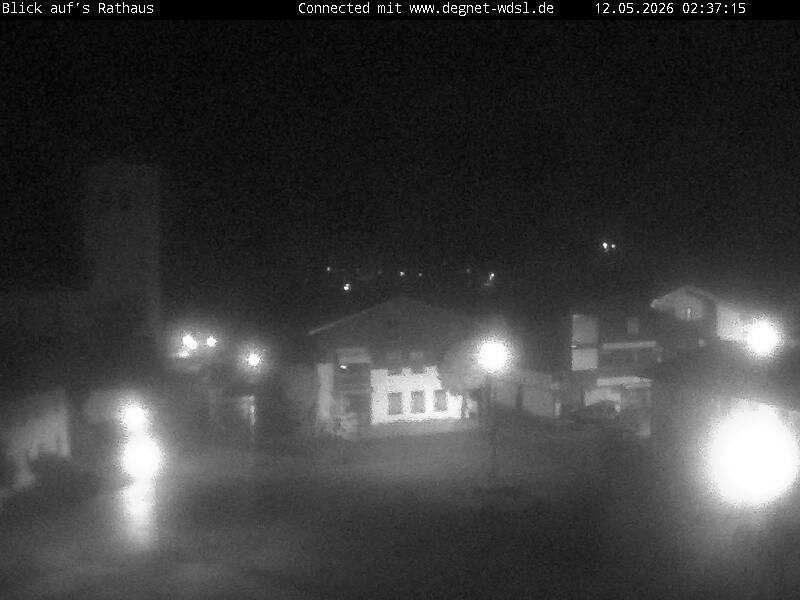 Archiv Foto Webcam Hunderdorf - Blick auf Pfarrkirche St. Nikolaus