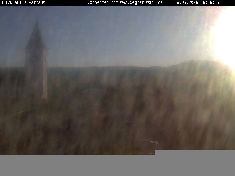 Archiv Foto Webcam Hunderdorf - Blick auf Pfarrkirche St. Nikolaus