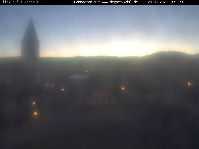 Archiv Foto Webcam Hunderdorf - Blick auf Pfarrkirche St. Nikolaus