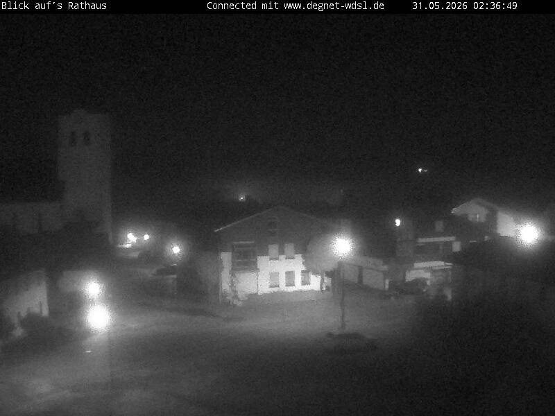 Archiv Foto Webcam Hunderdorf - Blick auf Pfarrkirche St. Nikolaus