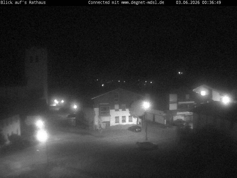 Archiv Foto Webcam Hunderdorf - Blick auf Pfarrkirche St. Nikolaus