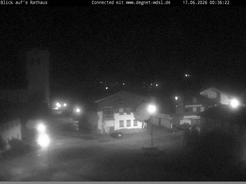 Archiv Foto Webcam Hunderdorf - Blick auf Pfarrkirche St. Nikolaus