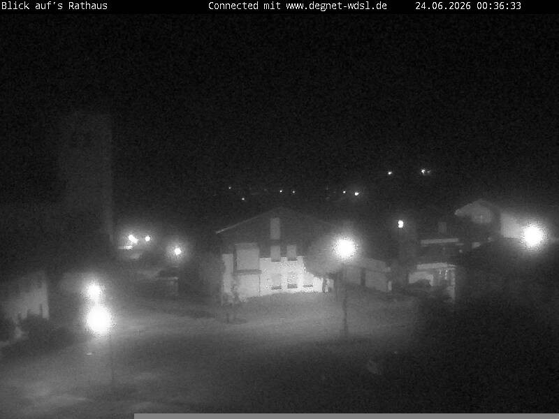 Archiv Foto Webcam Hunderdorf - Blick auf Pfarrkirche St. Nikolaus