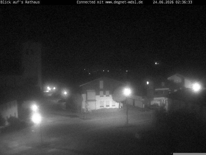 Archiv Foto Webcam Hunderdorf - Blick auf Pfarrkirche St. Nikolaus