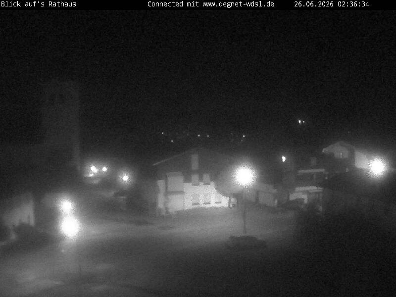 Archiv Foto Webcam Hunderdorf - Blick auf Pfarrkirche St. Nikolaus