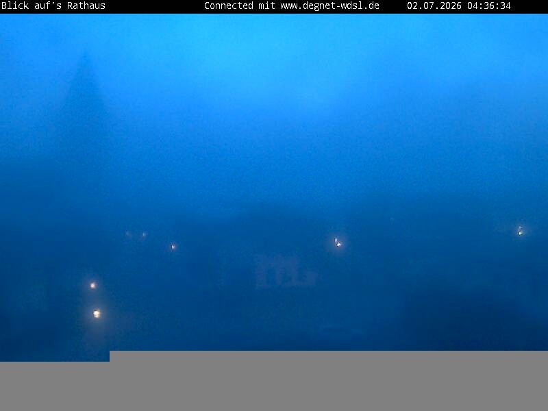 Archived image Webcam Hunderdorf - view towards church St. Nikolaus
