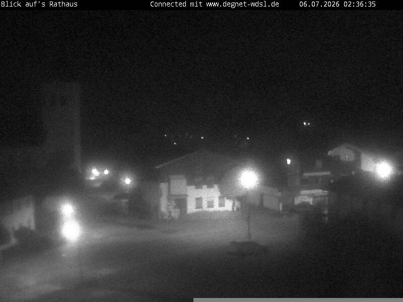 Archiv Foto Webcam Hunderdorf - Blick auf Pfarrkirche St. Nikolaus