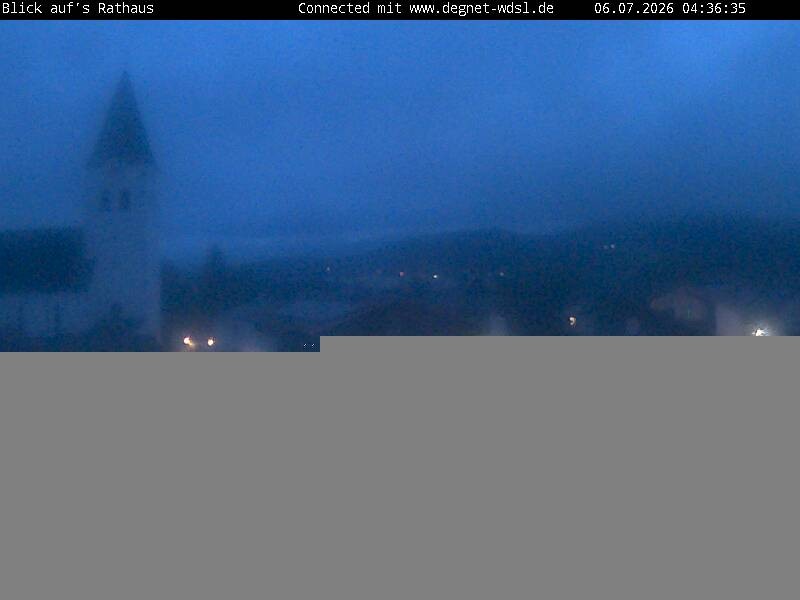 Archiv Foto Webcam Hunderdorf - Blick auf Pfarrkirche St. Nikolaus