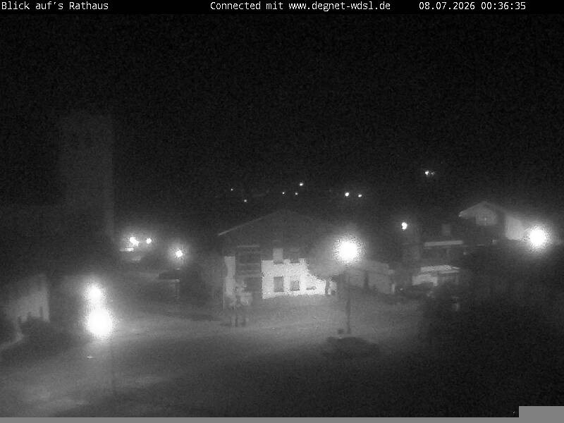 Archiv Foto Webcam Hunderdorf - Blick auf Pfarrkirche St. Nikolaus