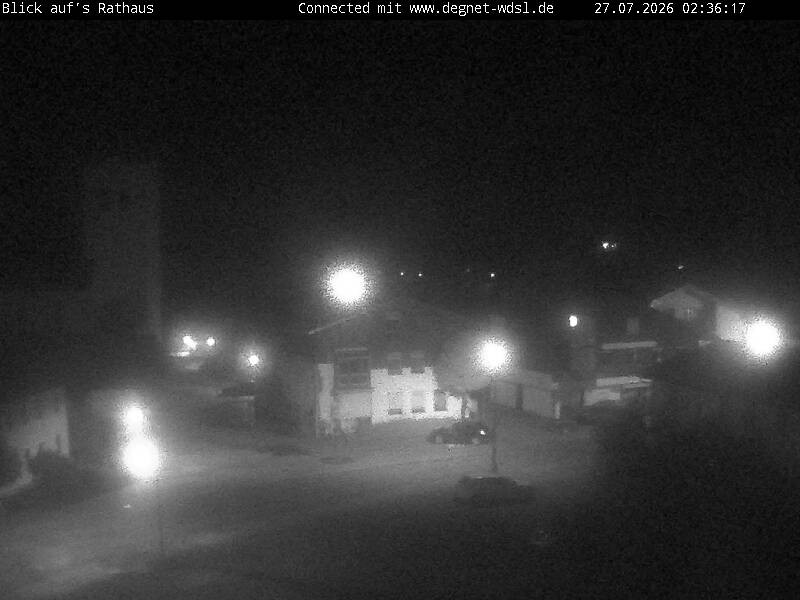 Archiv Foto Webcam Hunderdorf - Blick auf Pfarrkirche St. Nikolaus