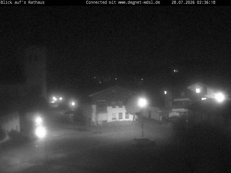 Archiv Foto Webcam Hunderdorf - Blick auf Pfarrkirche St. Nikolaus