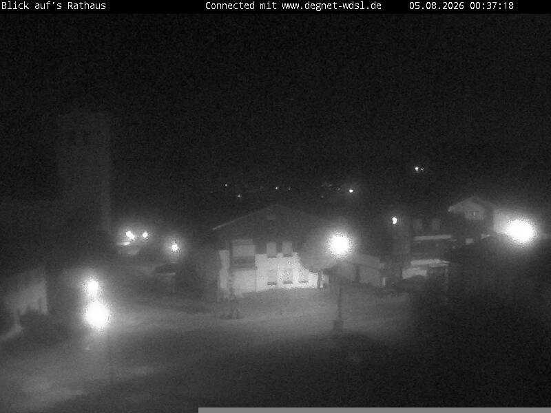 Archiv Foto Webcam Hunderdorf - Blick auf Pfarrkirche St. Nikolaus