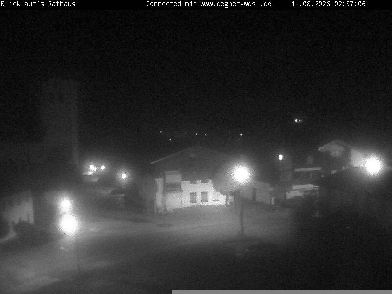 Archiv Foto Webcam Hunderdorf - Blick auf Pfarrkirche St. Nikolaus