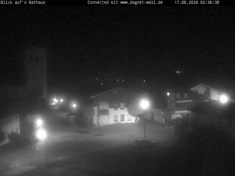 Archiv Foto Webcam Hunderdorf - Blick auf Pfarrkirche St. Nikolaus